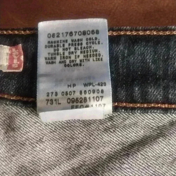 Levi's 529 Curvy Bootcut Jeans Size 16 - Picture 9 of 9